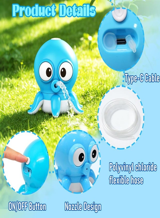 Kimicare Water Table Pump, Octopus Rechargeable Water Pump for Water Table Toddlers 1-3 Continuous Flow Summer Sensory Toys Water Play Table Accessories Outdoor Water Toys - Image 3