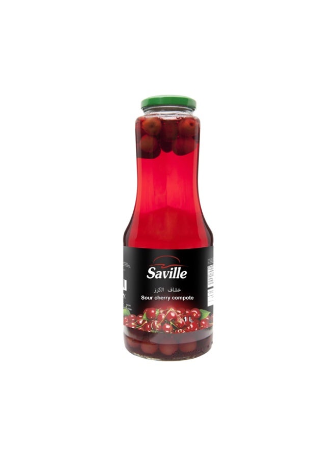 Compote, Sour Cherry - 1litre, Azerbaijan