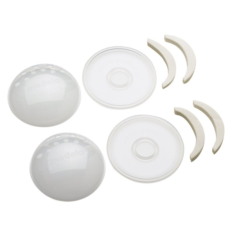 Medela SoftShells Breast Shells for Flat or Inverted Nipples, Discreet Breast Shells for Your Unique Body, Flexible and Easy to Wear, Made Without BPA - Image 2