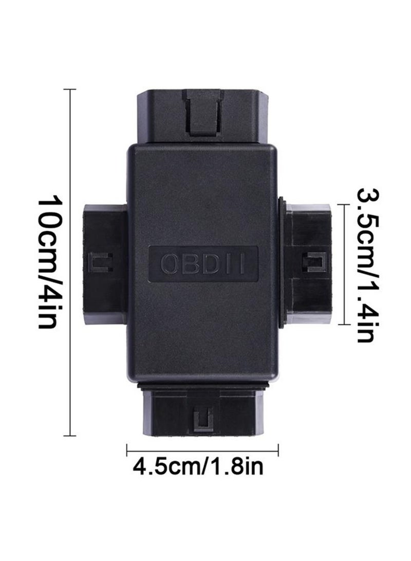 Generic 16PIN Car OBD Diagnostic Extended Plug OBD2 Splitter 1 Male to 3 females  - Image 4