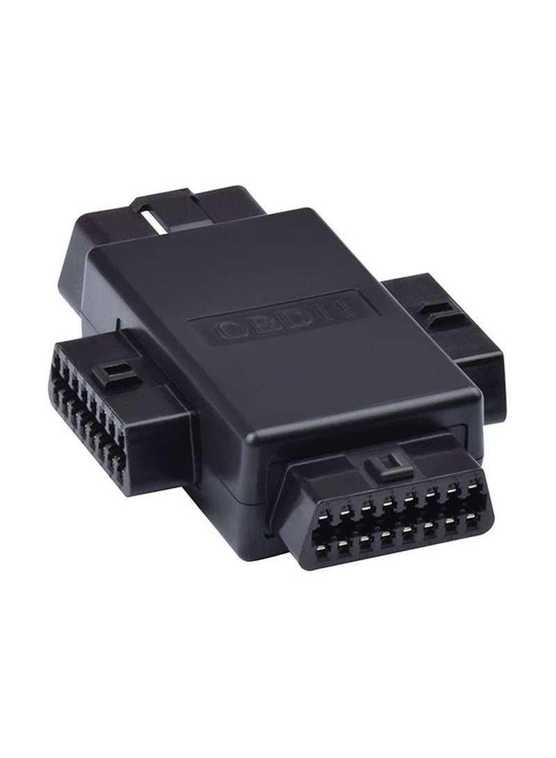 Generic 16PIN Car OBD Diagnostic Extended Plug OBD2 Splitter 1 Male to 3 females  - Image 1