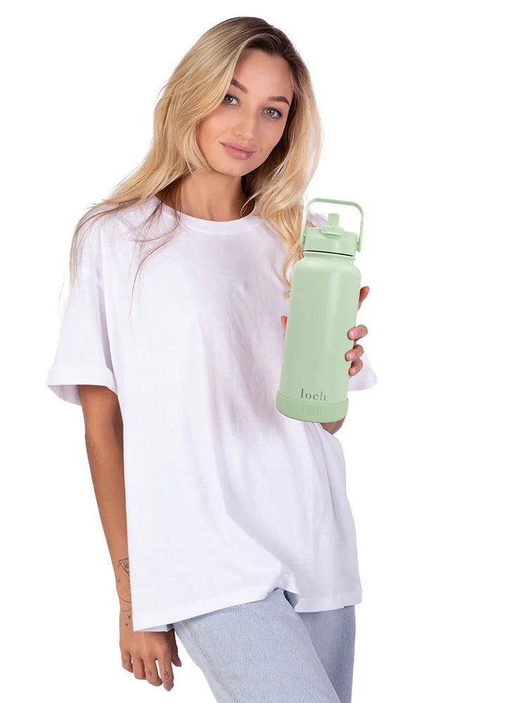 لوك زجاجة ماتشا بالنعناع أحادية اللون 900 مل - Image 4