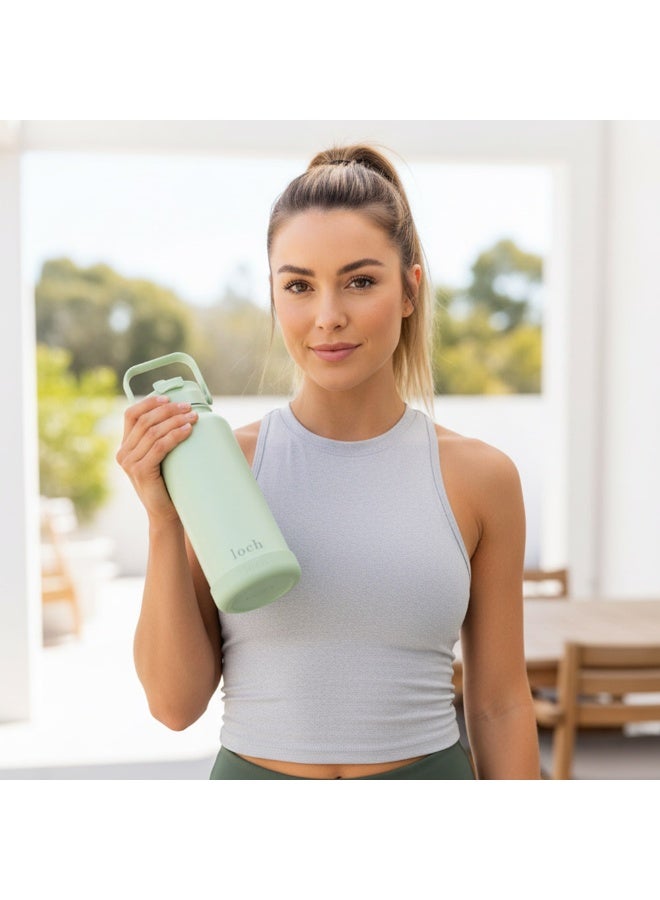 لوك زجاجة ماتشا بالنعناع أحادية اللون 900 مل - Image 5