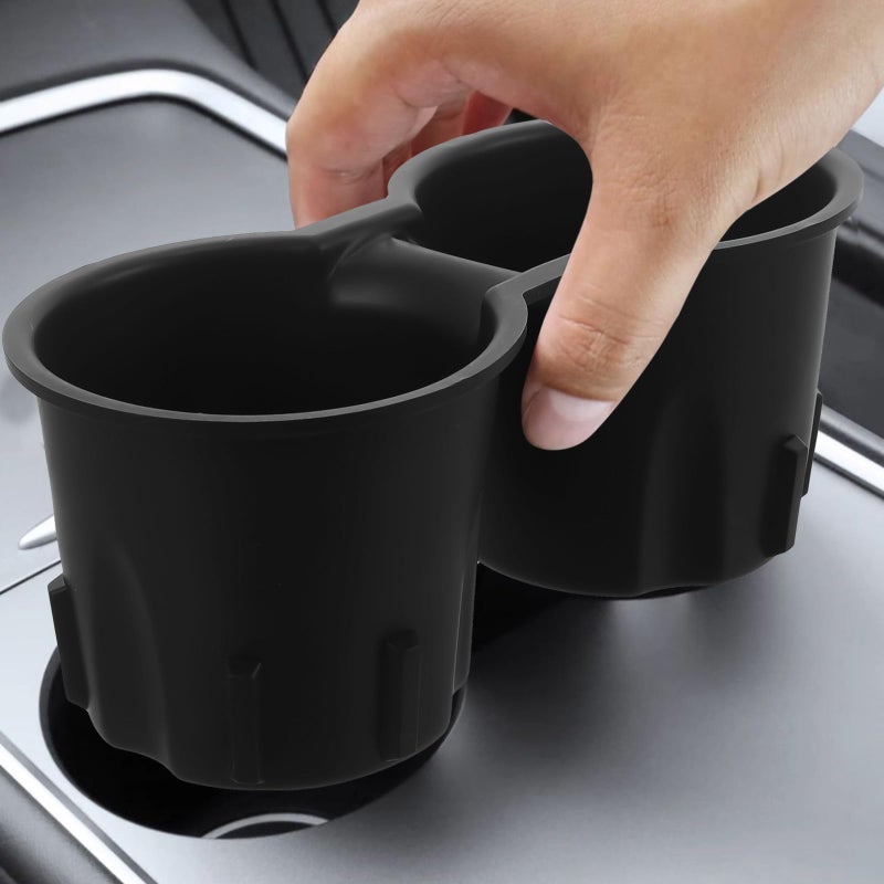 Universal Car Cup Holder Insert with Storage Slot for Drink Organizer Center Console Accessories - Image 5