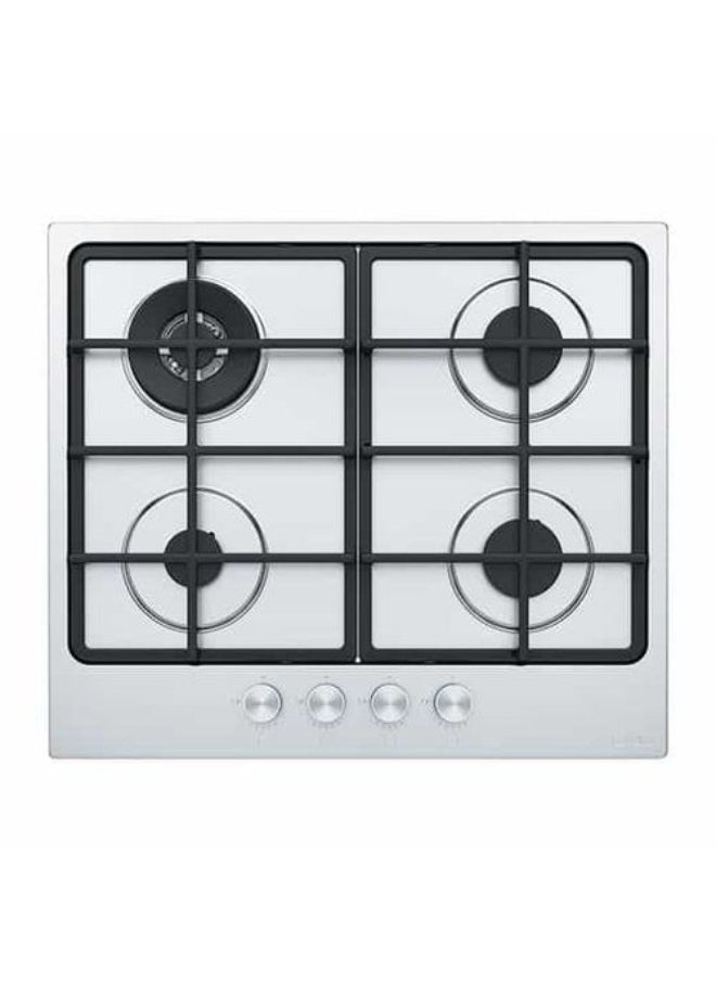 franke - Built-In Stainless Steel Gas Hob - 4 Burners  - Silver -FHSM6043GDCXSC - Image 1