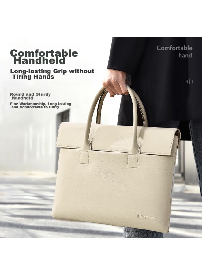 Brinch Laptop Bag For Women, 12/13.3 Inch, Handheld, Suitable For Commuting And Business, Compatible With Apple And Huawei Laptops - Image 3