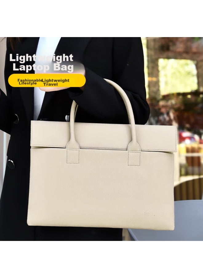 Brinch Laptop Bag For Women, 12/13.3 Inch, Handheld, Suitable For Commuting And Business, Compatible With Apple And Huawei Laptops - Image 1