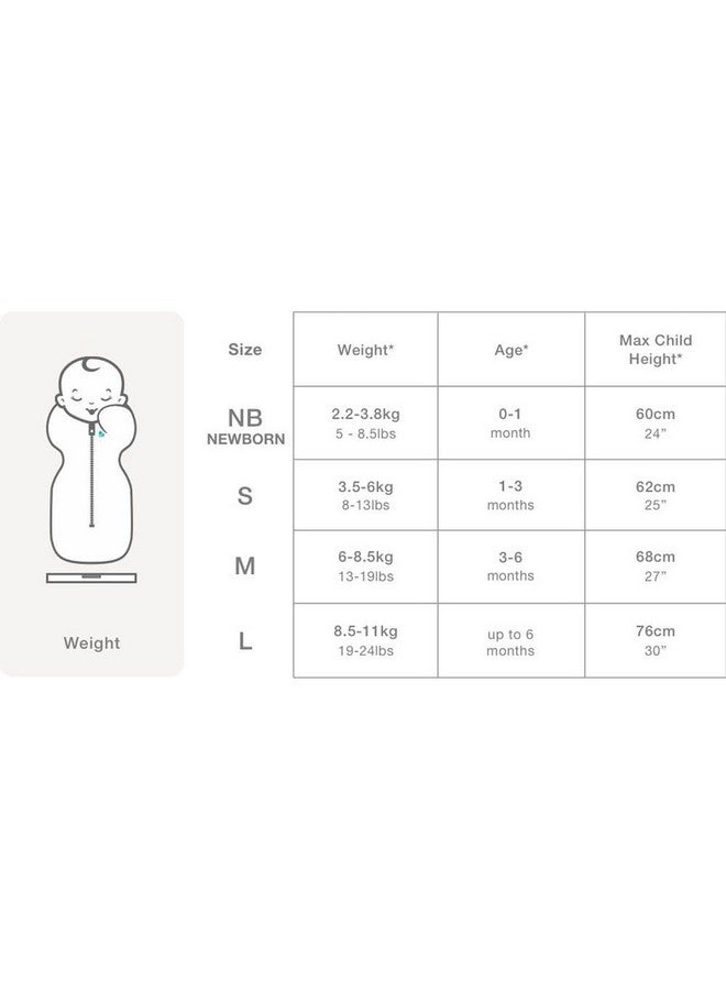 لاف تو دريم لفافة Love to Dream Swaddle UP، Silky-Lux 1.0 TOG، فائقة النعومة، مصنوعة من 100% فيسكوز فاخر من الخيزران، تسمح للطفل بالنوم في وضعية ذراعيه المفضلة، ملاءمة محكمة تهدئ منعكس مورو، كريمي، من 13 إلى 19 رطلاً - Image 2