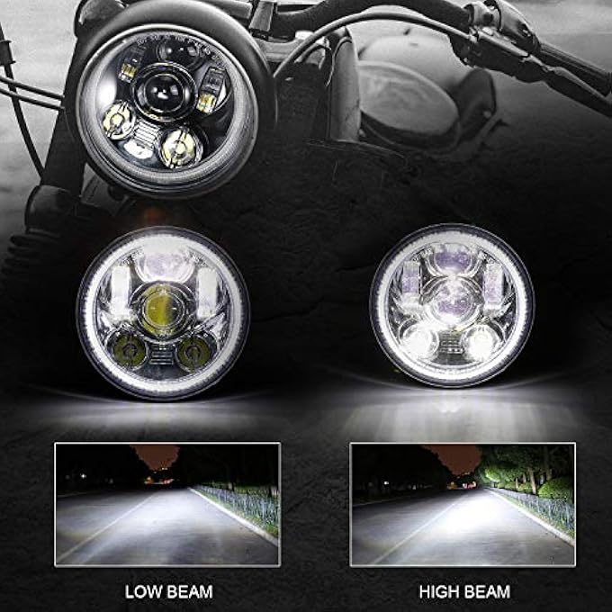 SUNPIE 7 Led Headlights 534 Halo 575 - Image 2