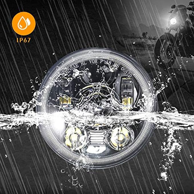 SUNPIE 7 Led Headlights 534 Halo 575 - Image 5