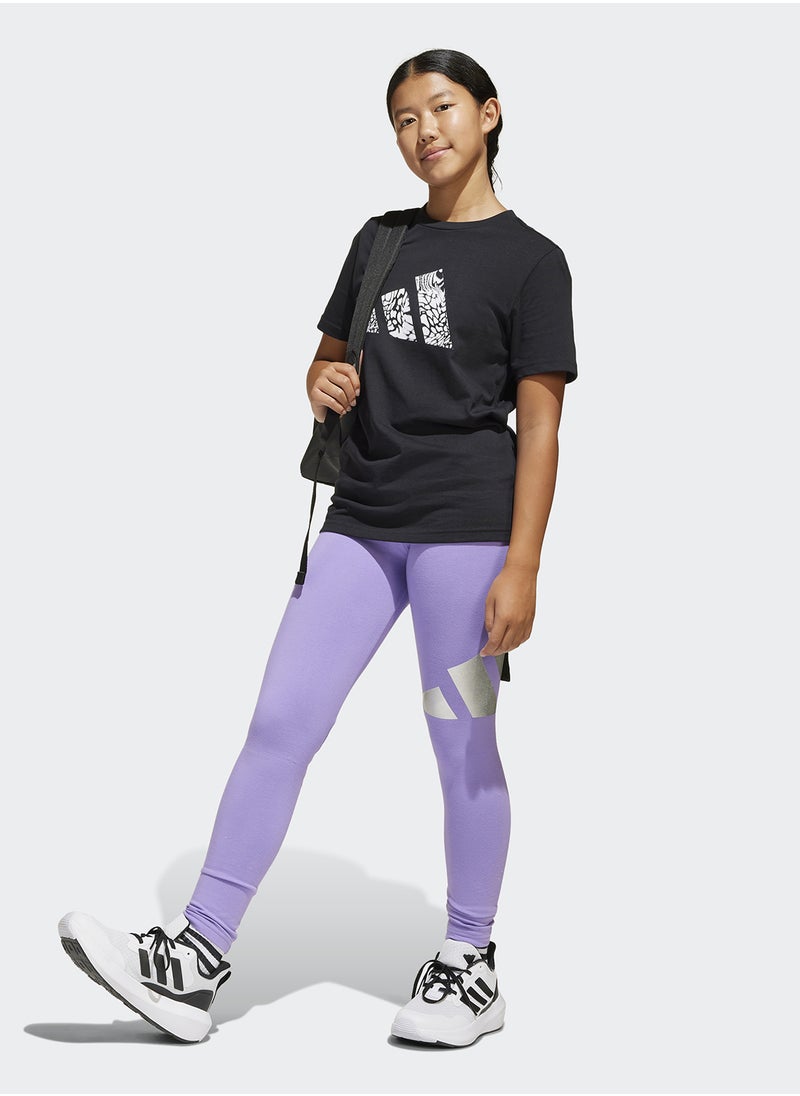 Adidas - Youth Animal-Print Graphic T-Shirt - Image 1