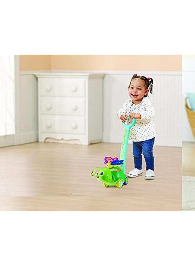 vtech 2 In 1 Push And Discover Turtle Baby Walker With Sounds Baby Musical Toy With Learning Games And Motion Sensors Multicolor 547603 12 X 21.2 X 48.7 Cm - Image 4