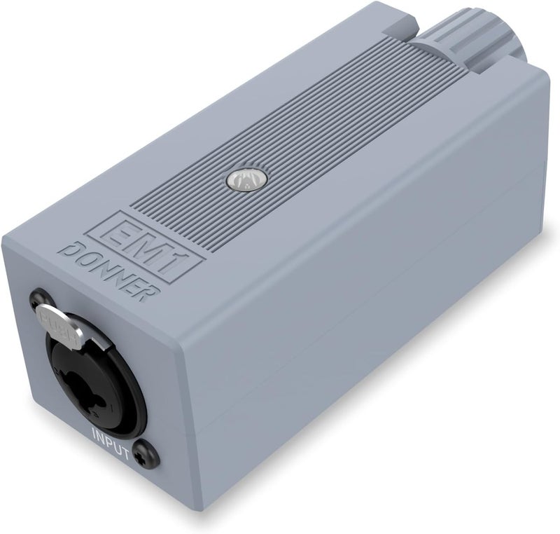 Donner EM1 Rechargeable Portable Personal in-Ear Monitor Amplifier Analog Headphone Amplifier Stereo Headphone Earphone Amp Volume Control Audio Booster with XLR and TRS Input 3.5mm Output Jack - Image 1