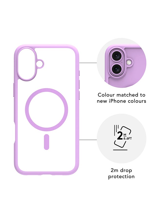 DBRAMANTE1928 Iphone 16 Grenen Case Magsafe Pink - Image 3