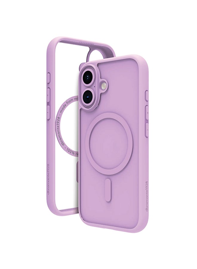 DBRAMANTE1928 Iphone 16 Grenen Case Magsafe Pink - Image 1