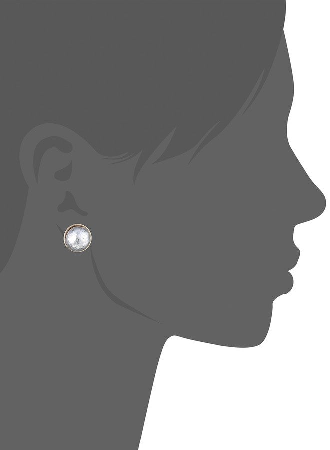 Robert Lee Morris Sculptural Bead Wire Wrapped Stud Earrings - Image 2