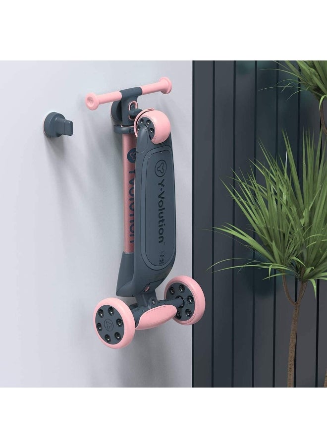 Yvolution Y Glider NUA 3-Wheel Scooter (Pink) - pzsku/Z0BB605283F16C1926634Z/45/_/1730101444/562eb024-2237-4dff-b6fd-e311d453a603