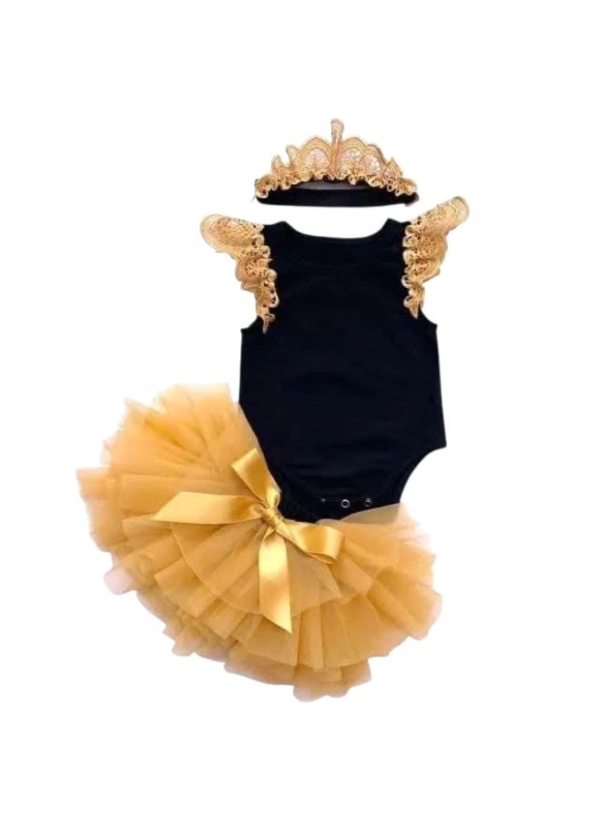 Girls' set for events and parties from one day to one and a half years