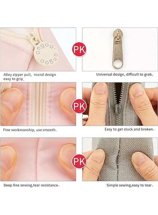 DROPOSALE Transparent Mesh Pen Pouch Keep Your Writing Essentials Organized and Visible Best for Student Exams Pack of 1 (Zoom Pink) - Image 5