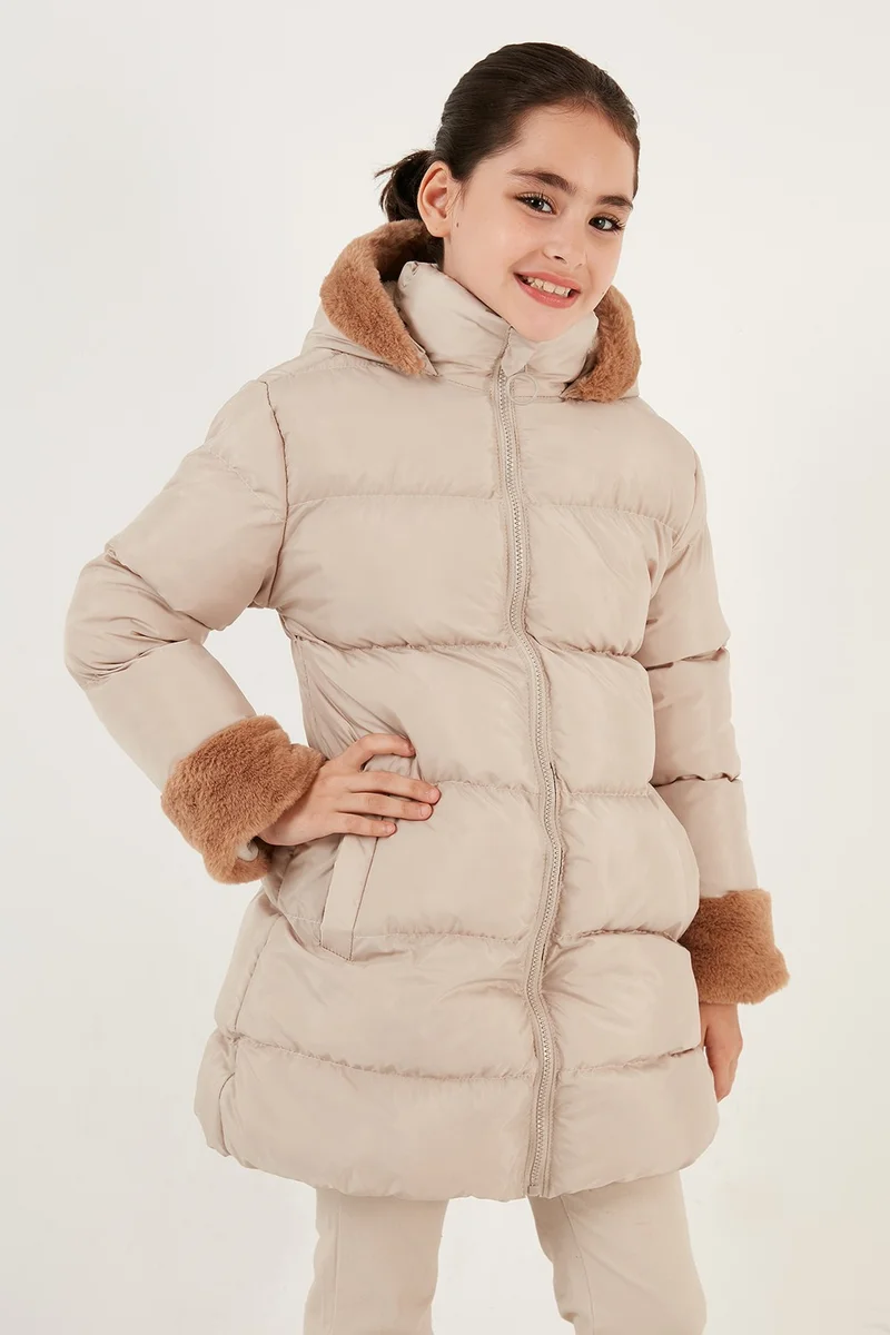 Lela Soft Lined Hooded Puffer Coat Girl's Coat 5761981