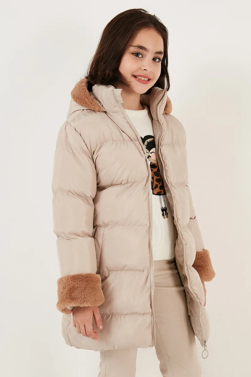Lela Soft Lined Hooded Puffer Coat Girl's Coat 5761981
