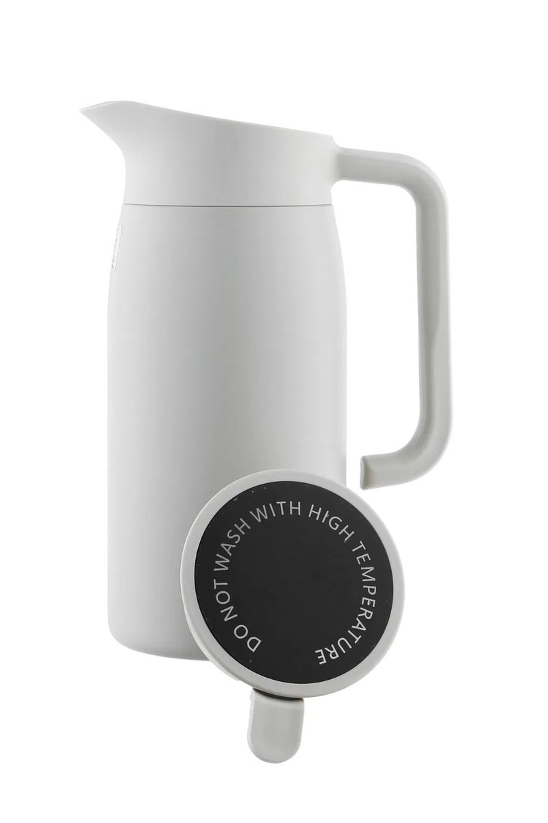 السيف غاليري ترمس رنا السيف غاليري، 1.10 لتر، حافظة داخلية استيل، هيكل خارجي استيل، شاشة لمس - رمادي فاتح - Image 5