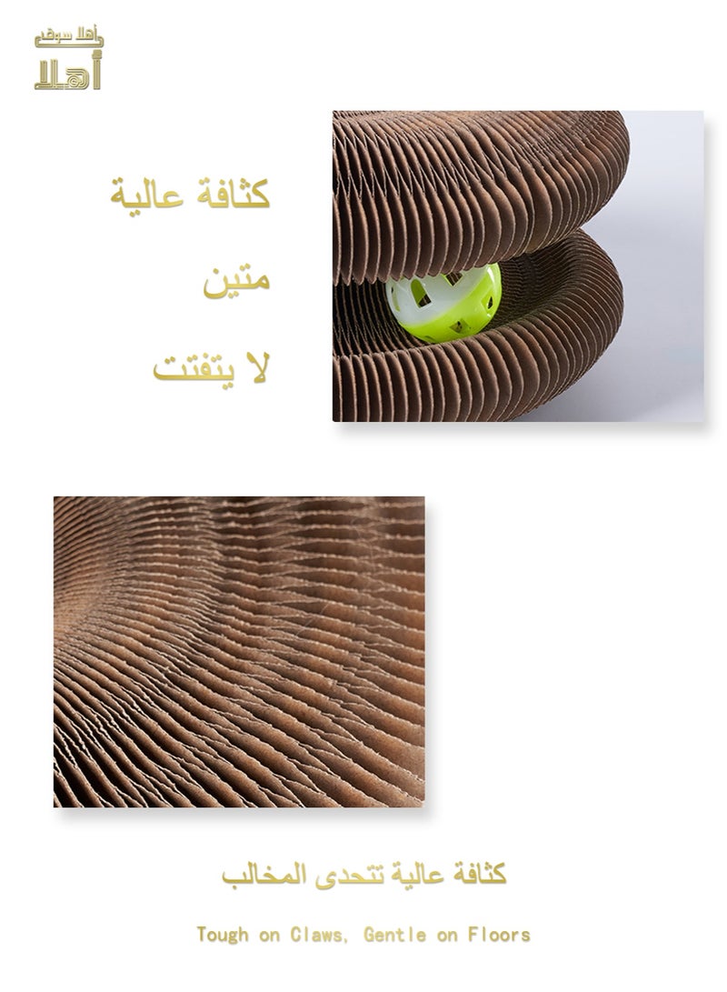 Multi-Functional Cat Toy – Scratch Pad & Bed in One - Image 3