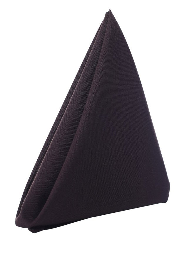 Switchon Dark Chocolate Brown Napkins for Hotel, Home and resturants (16INCHX16 INCH) - Image 2