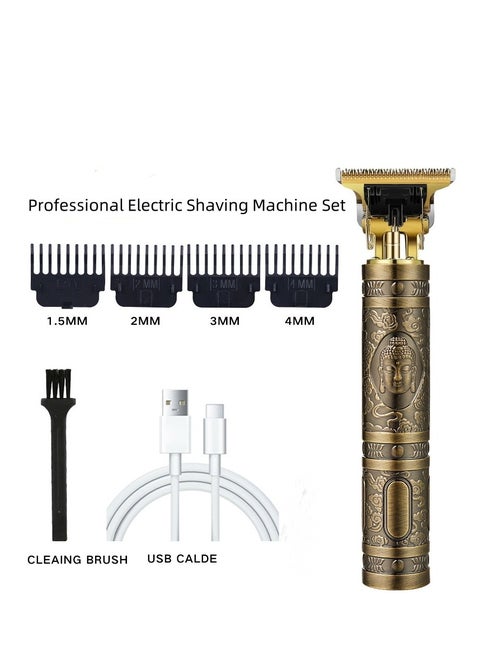 Electric Shaving Machine Shaver for Hair Shaving and Beard Trimmer Grooming Kit, Professional Adjustable Blade Clipper Set, Trimmers & Clippers Personal Care