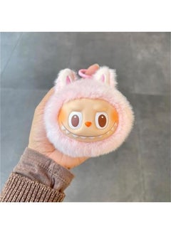 Arabest Women's Cute Labubu Keychain Plush Doll Pendant Keychain Accessories Card Gift  - Image 2