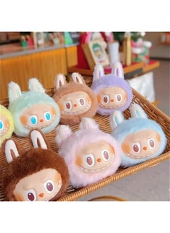 Arabest Women's Cute Labubu Keychain Plush Doll Pendant Keychain Accessories Card Gift  - Image 5