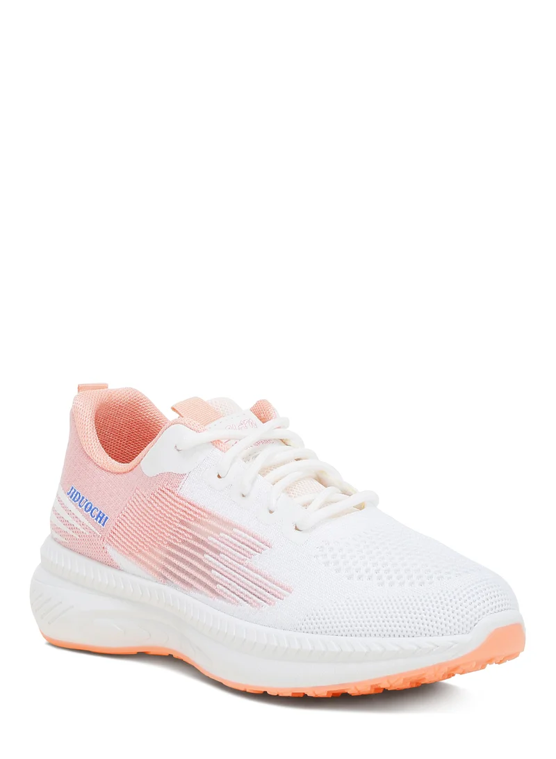 London Rag Lace-Up Chunky Sneakers in Pink