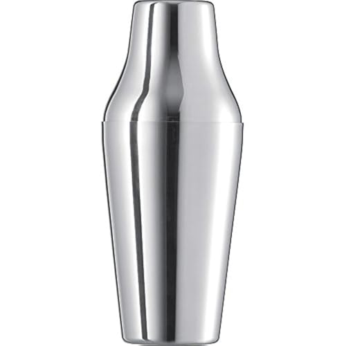 NJ OVERSEAS French Stainless Steel Boston Shaker, Cocktail Shaker 500 ml, Martini Drink Mixer Professional barware Bartender Tool for Alcohol Drinks - Image 1