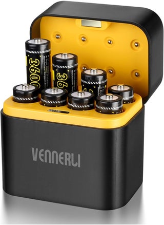 VENNERLI AA Rechargeable Lithium Battery Charger Set With Battery Charger & 8 count Batteries High Capacity Battery 3600mWh 1.5V One Battery Charging for 1200 Times(Set) (Set) - pzsku/Z0BB6B45C683ED8C9DAAEZ/45/1749639165/cf195ec0-9ec6-42c7-b42d-5ec456e07b5a