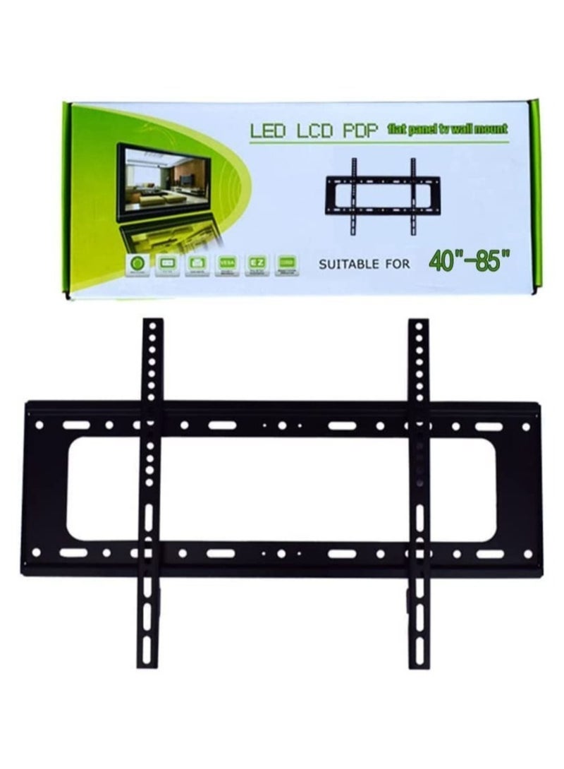 TV Wall Mount for TVs Up to 85" - Holds Your TV Only 1.25" from The Wall - Big Hardware Assortment for Simple Install - Image 1