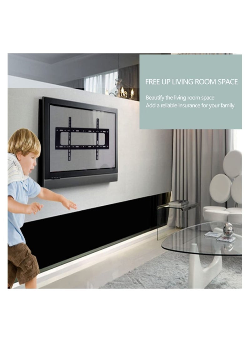 TV Wall Mount for TVs Up to 85" - Holds Your TV Only 1.25" from The Wall - Big Hardware Assortment for Simple Install - Image 4