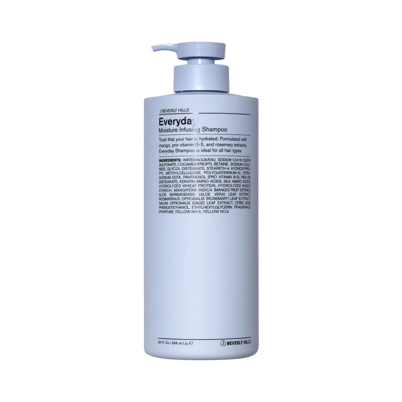J Beverly Hills J Beverly Hills Blue Blonde Toning Shampoo with Coconut Oil for Deep Conditioning, (12 Oz, 32 Oz) 