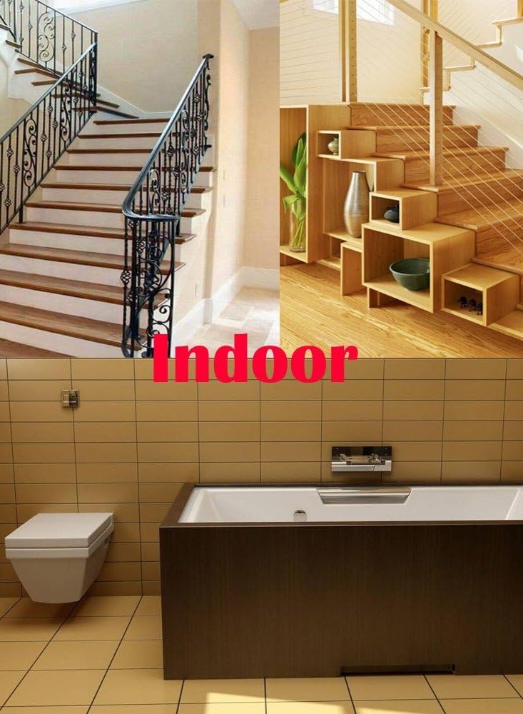 Anti Slip Tape 2 Inch x 5m (Yellow) , Self-Adhesion PVC Safety Grip Tape for Stairs and Flooring. - Image 3