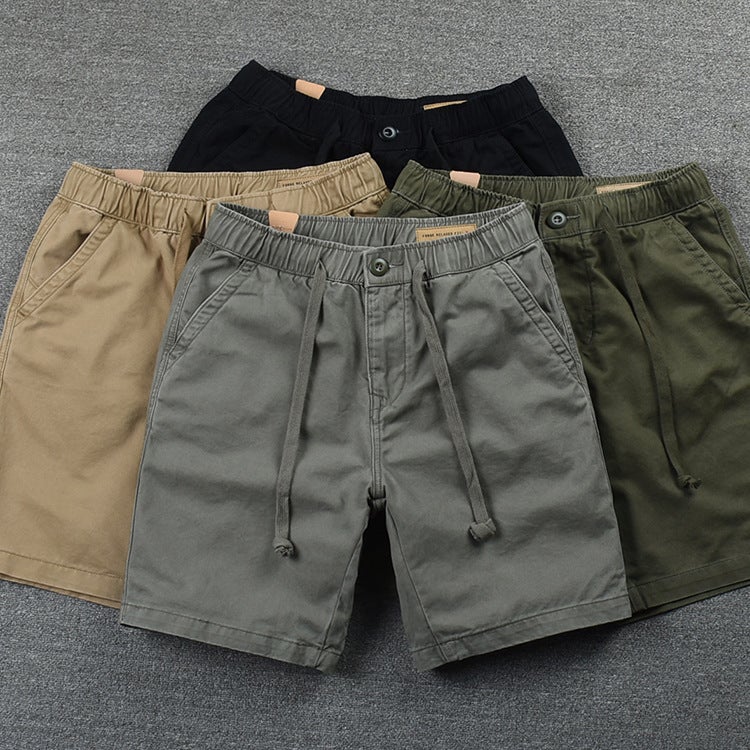 Summer Casual Shorts Men Loose Fit Athletic Black  - Image 4
