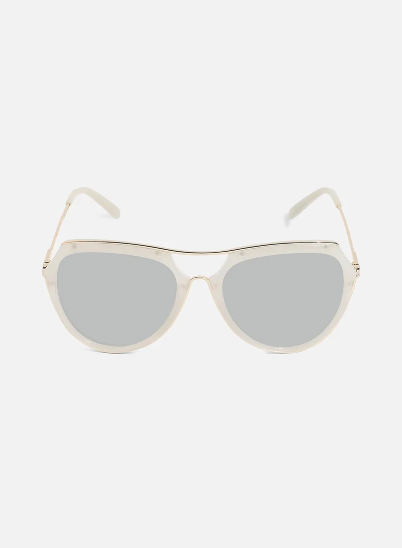 Haute Sauce Full Rim Aviator Sunglass