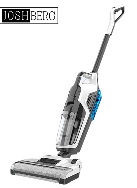 Cordless Wet Dry Vacuum Cleaner, 3-in-1 Multi-Surface Vacuum Mop & Self-Cleaning System, Edge Cleaning with Dirt Detection, Vacuum Mop Floor Cleaner All in One for Hard Floors, T6