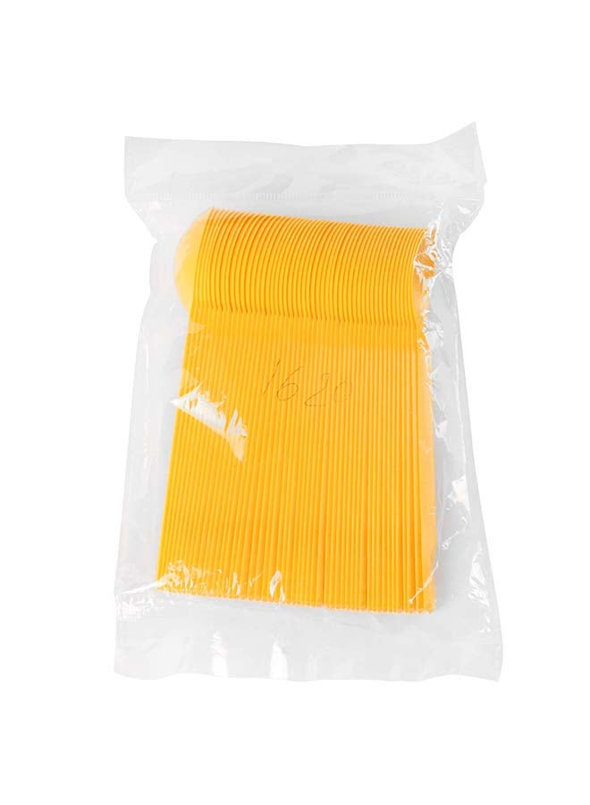 packwell Plastic Color Round Spoon 2.3G 50 pcs - Image 1