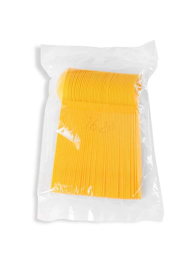 packwell Plastic Color Round Spoon 2.3G 50 pcs - Image 2