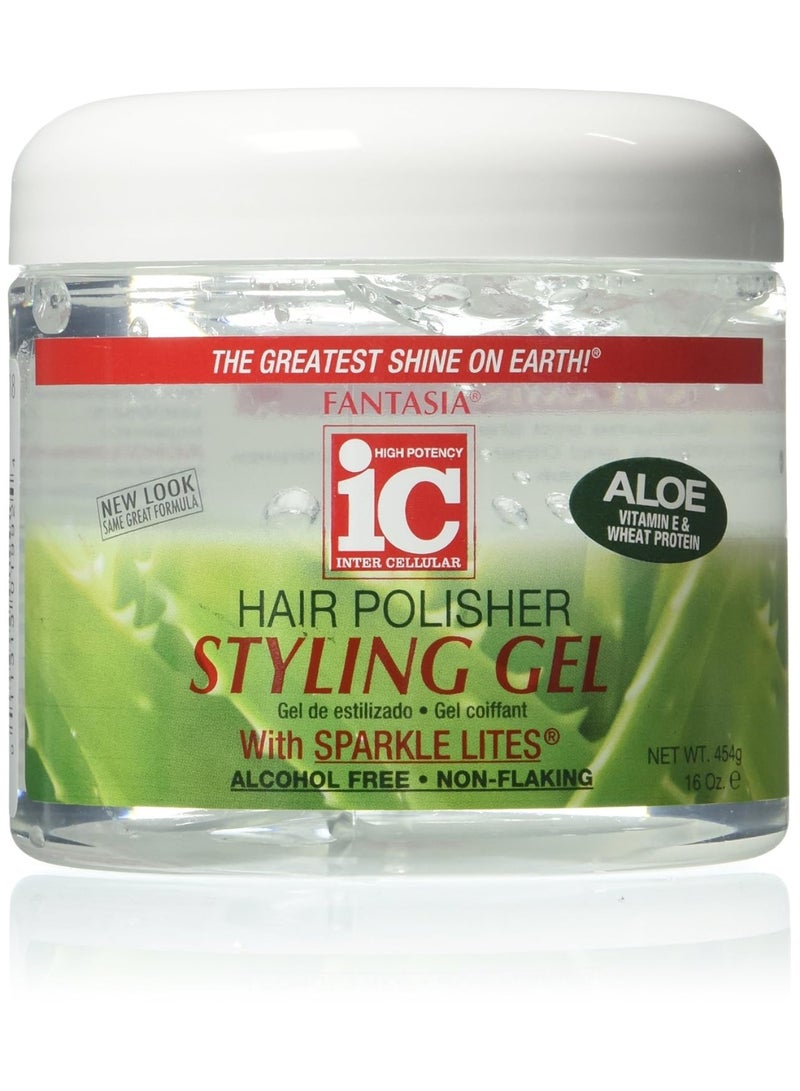 Fantasia Fantasia Gel 16 Ounce Aloe (Clear) (473ml) (2 Pack) - Image 3