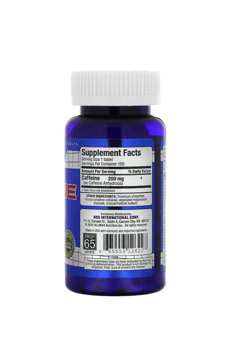 أول ماكس أقراص الكافيين الأساسية 200 ملغ 100 قرص - Image 2