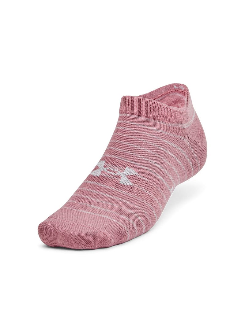 UNDER ARMOUR - 6 Pack Essential No Show Socks - Image 1