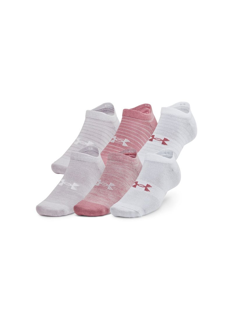 UNDER ARMOUR - 6 Pack Essential No Show Socks - Image 1