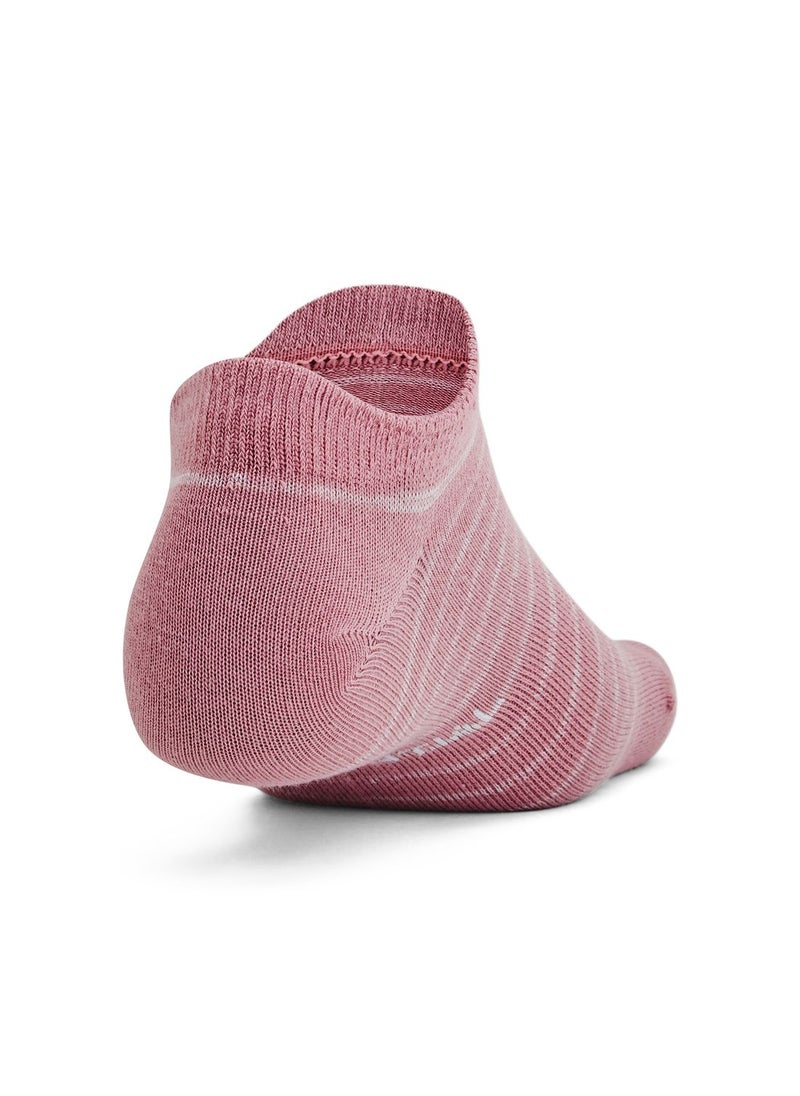 UNDER ARMOUR - 6 Pack Essential No Show Socks - Image 1