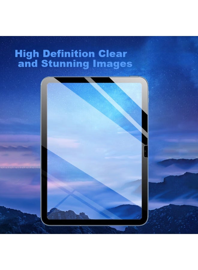 Shihan Compatible With Apple Ipad 11th Generation A16 Chip, 10.9-inch Tablet Tempered Glass Screen Protector, 10th Generation Hd Film, Anti-fingerprint, Full-screen Fit, Protective, Original Machine Color, Shockproof, Scratch Resistant