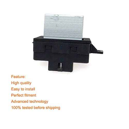 YUTOCOOL HVAC Fan Blower Motor Resistor Fits 2010-2012 Ford Fusion Lincoln MKZ 2006 2010-2011 Mercury Milan Replace 6E5Z19E624AA 8E5Z19E624A 4P1589 JA1712 YH1825 RU797 - Image 3